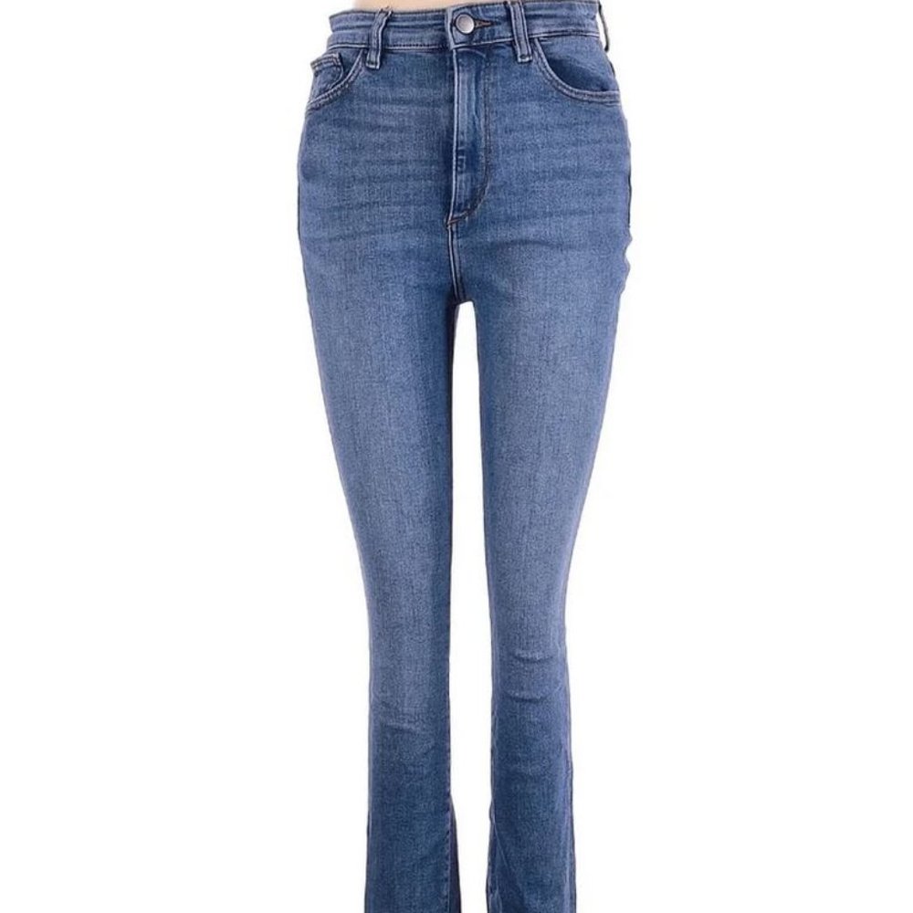 DL1961 Sz 26 Chrissy ankle ultra high rise instasculpt skinny Weymouth jeans